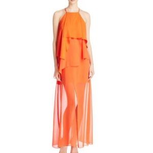 Orange Is The New Black SALE* Crepe Drape Maxi